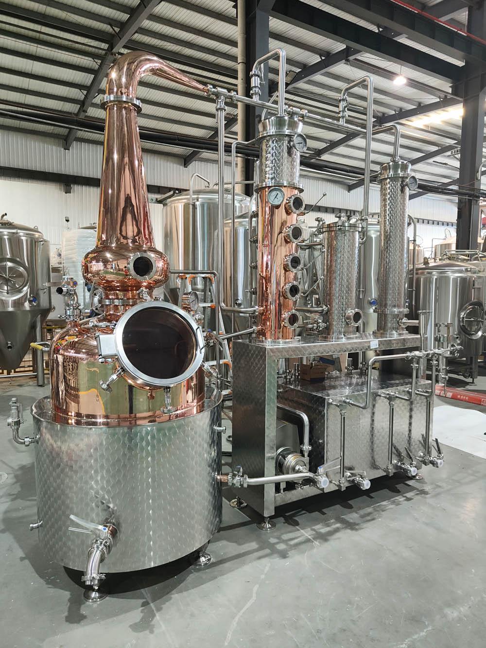 Tiantai Brewtech 300L Copper Distillation System 